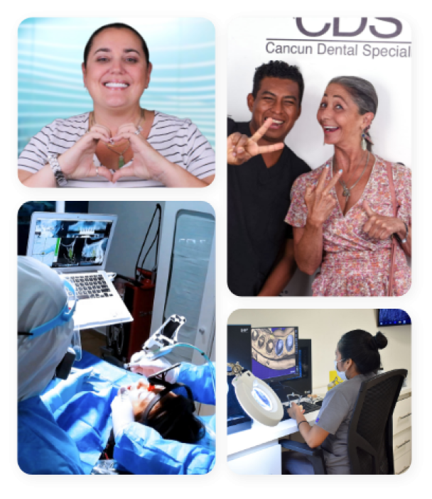 patient experience getting dental implants in Cancun, Mexico